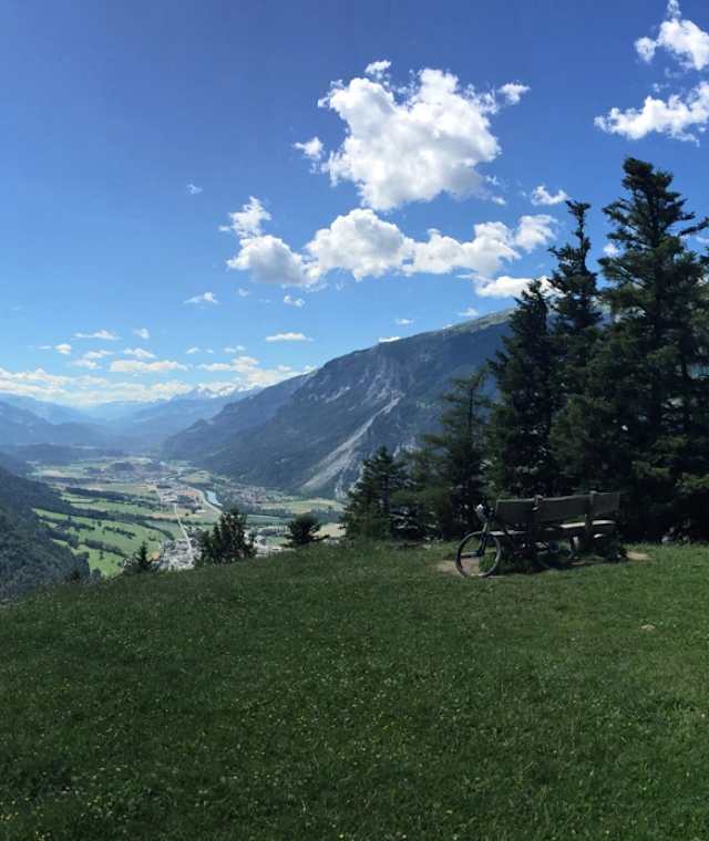 Prächtige Aussicht vom Mittenberg