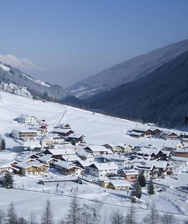 Gries im Sellrain im Winter