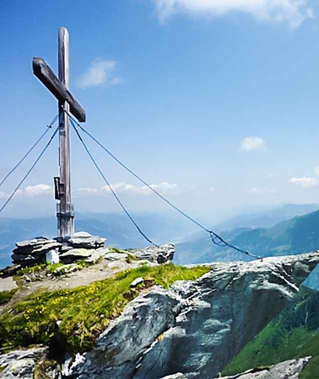 Gipfelkreuz auf der Großen (Hohen) Arche