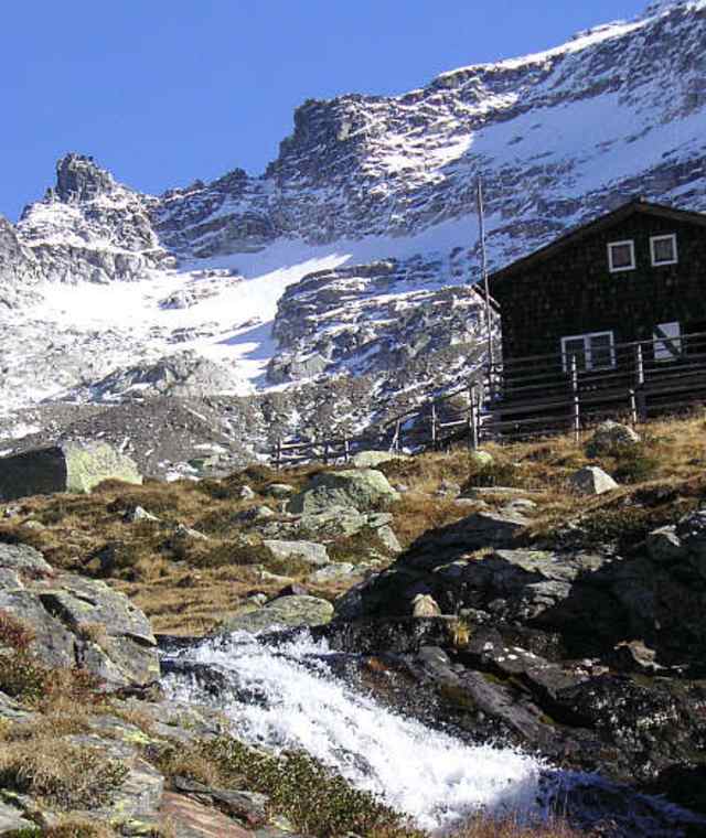 Außenansicht Grünseehütte