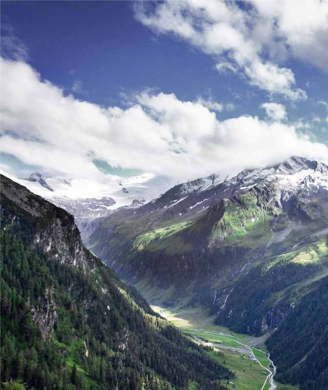 Blick in das Habachtal