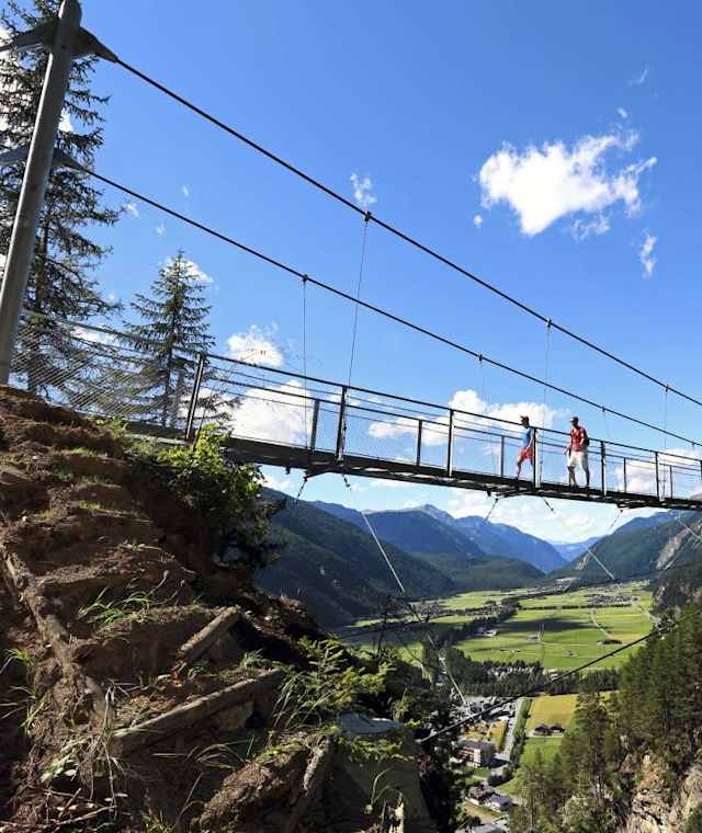 Hängebrücke Tour Brand-Burgstein