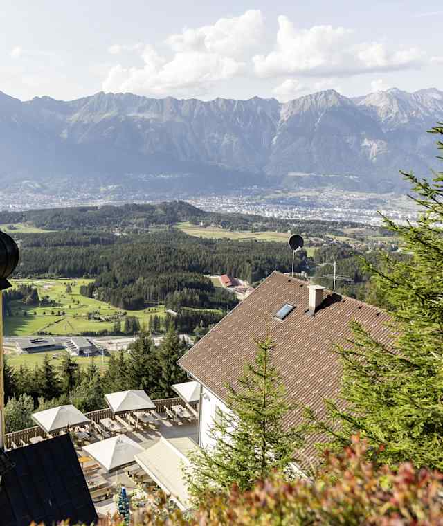 Aussicht vom Gasthof Heiligwasser