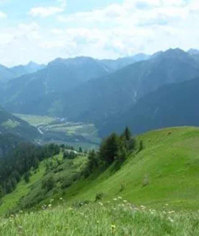 Herrlicher Ausblick ins Tiroler Lechtal