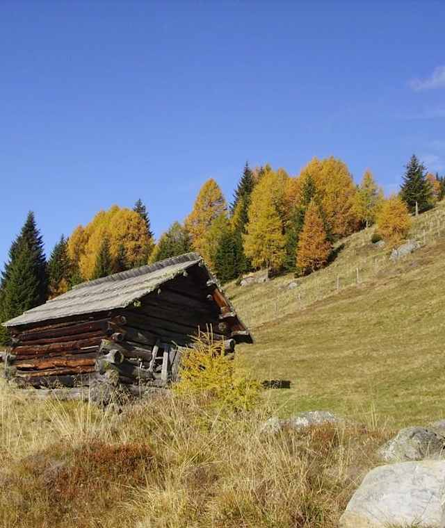 Heuhütten - Zeugen der Bergmahd