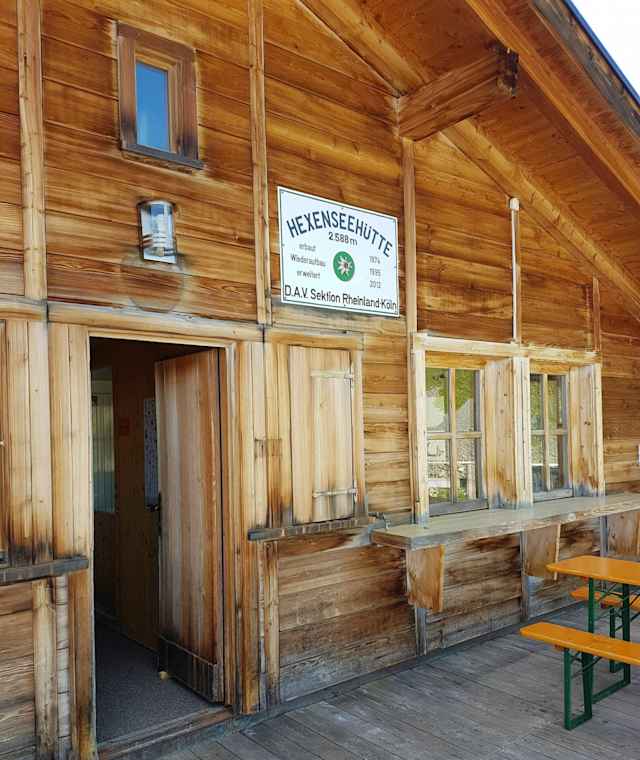 Die Hexenseehütte am Schmugglersteig in Serfaus-Fiss-Ladis