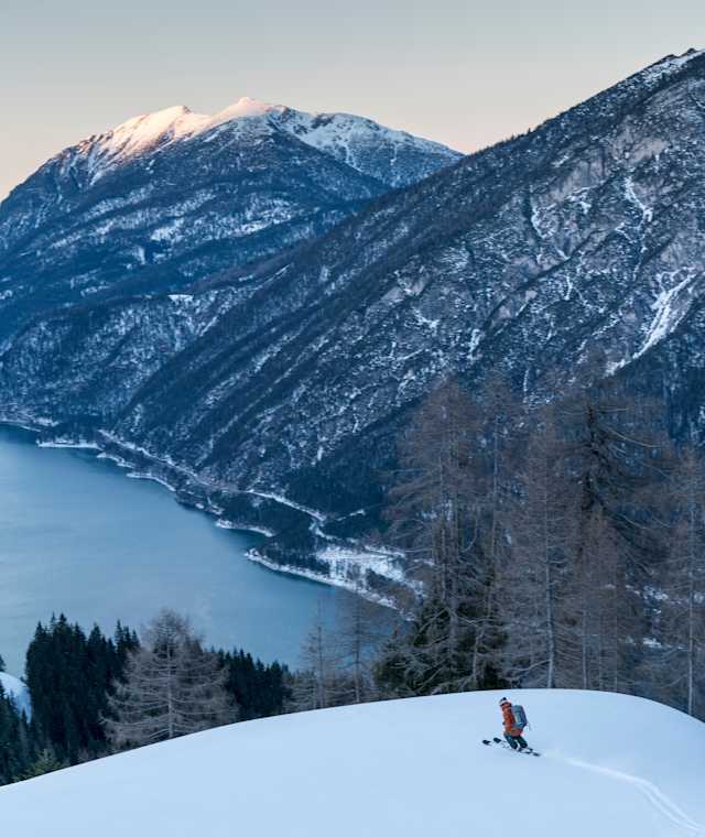 Skitour auf den Bärenkopf oberhalb des Achensees