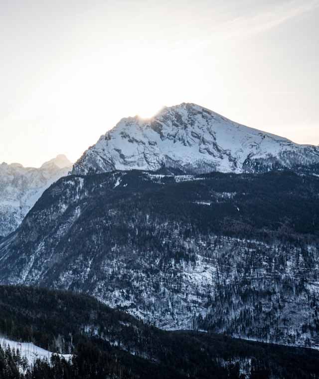 Blick auf den Watzmann