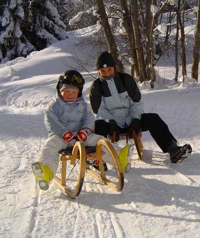 Rodelspass auf der Esterbergalm bei Garmisch