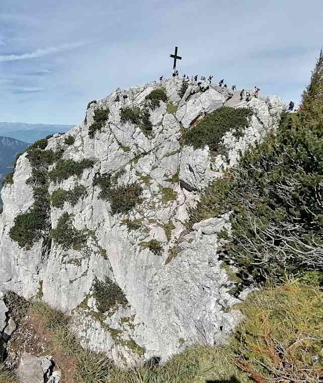 Am Gipfel des Hochlantsch