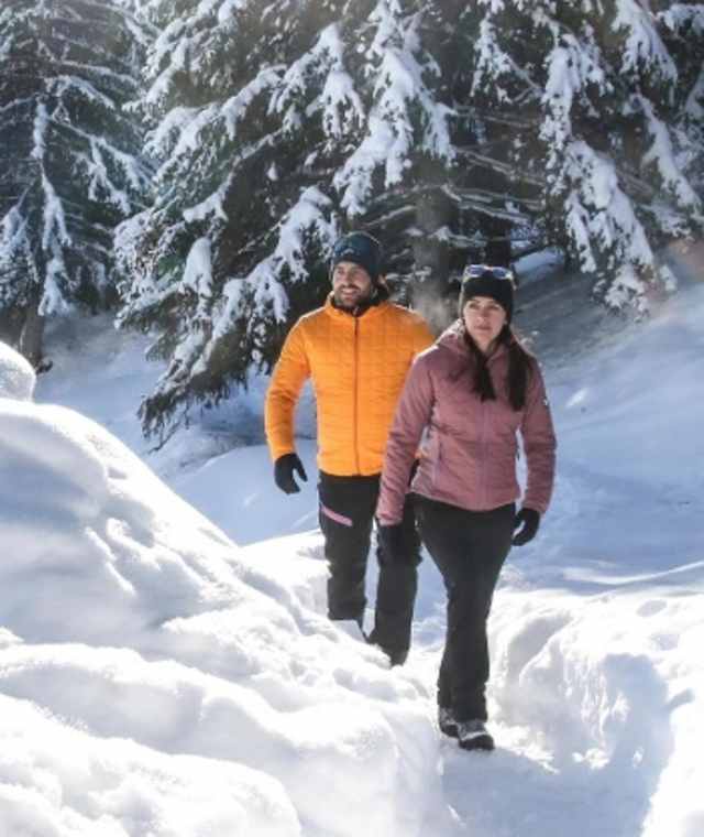 Wanderung durch die Höfelandschaft