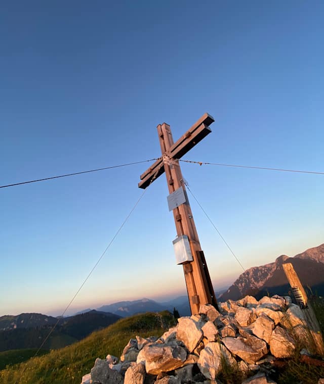 Gipfelkreuz Wetterin