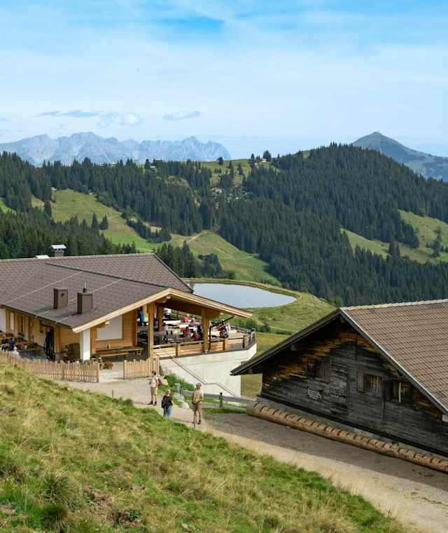 Die Holzalm in den Kitzbüheler Alpen
