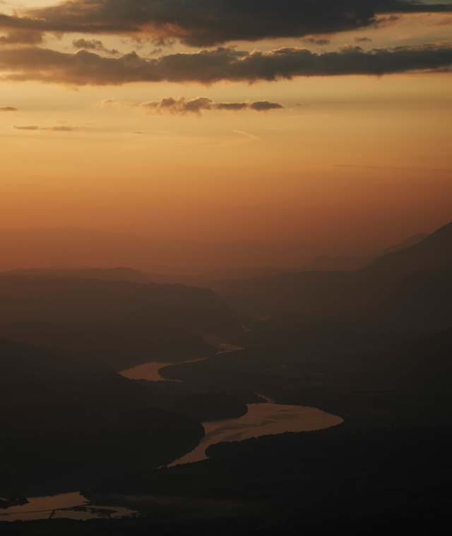 Sonnenaufgang auf der Ferlacher Spitze