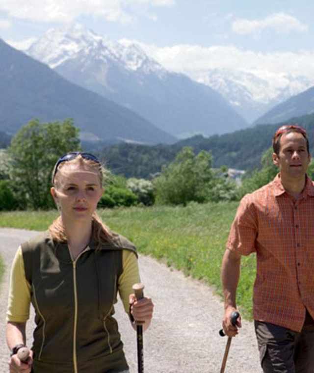 Von Götzens über den Unteren Feldweg