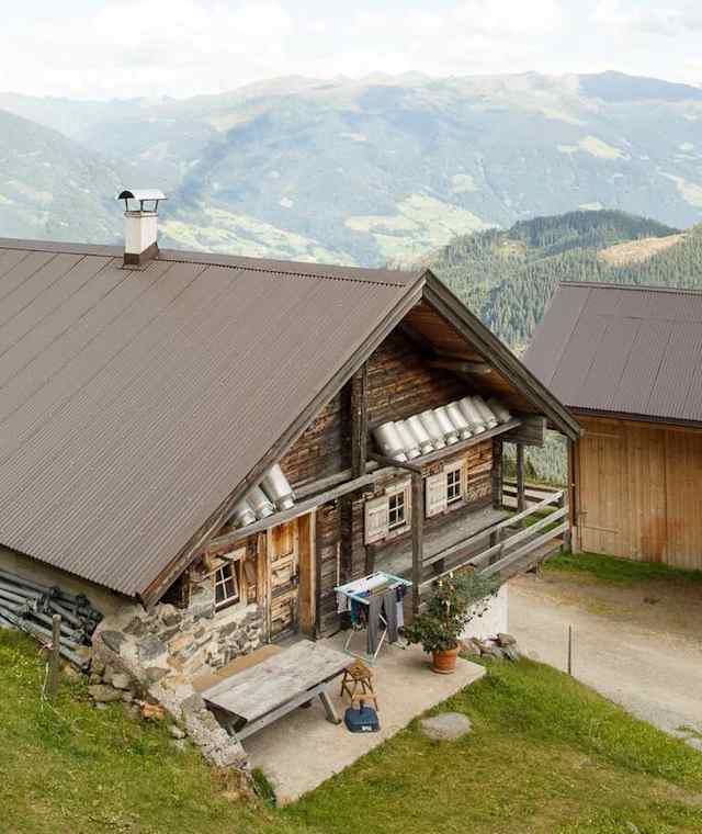 Außenansicht Jausenstation Geosalm