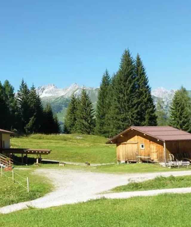 Die Jausenstation Wase im Tiroler Lechtal
