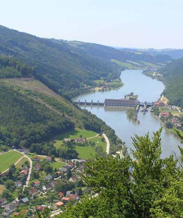 Ausblick vom höchsten Punkt der Rundtour