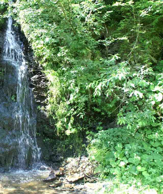 Wasserfall in der Klamm