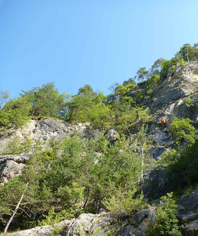 Klettersteig Dreifaltigkeitsfelsen Lavamünd