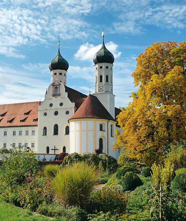 Das Kloster Benediktbeuern.
