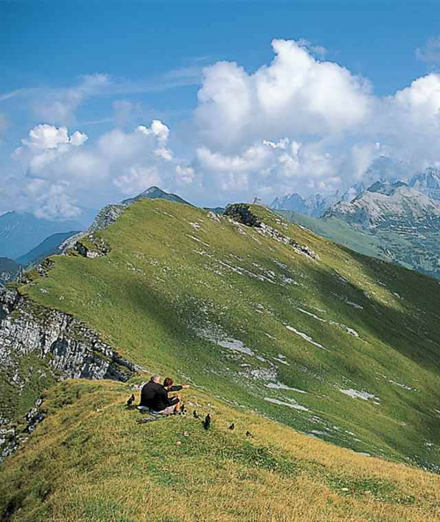Am Gipfel der Kohlbergspitze.