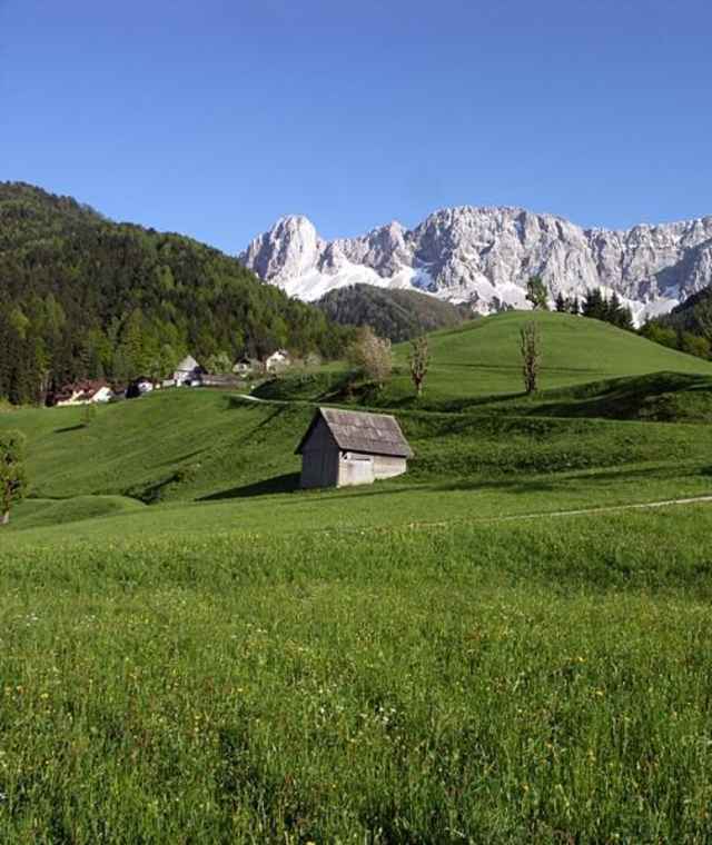 Erster Blick auf die Koschuta