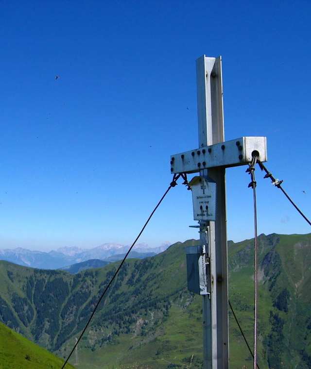 Gipfel des Kreuzköpfls (2.095 m)