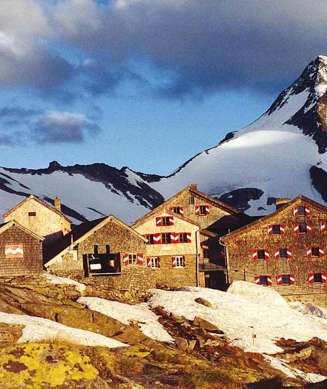 Die sechs Giebel der Kürsingerhütte