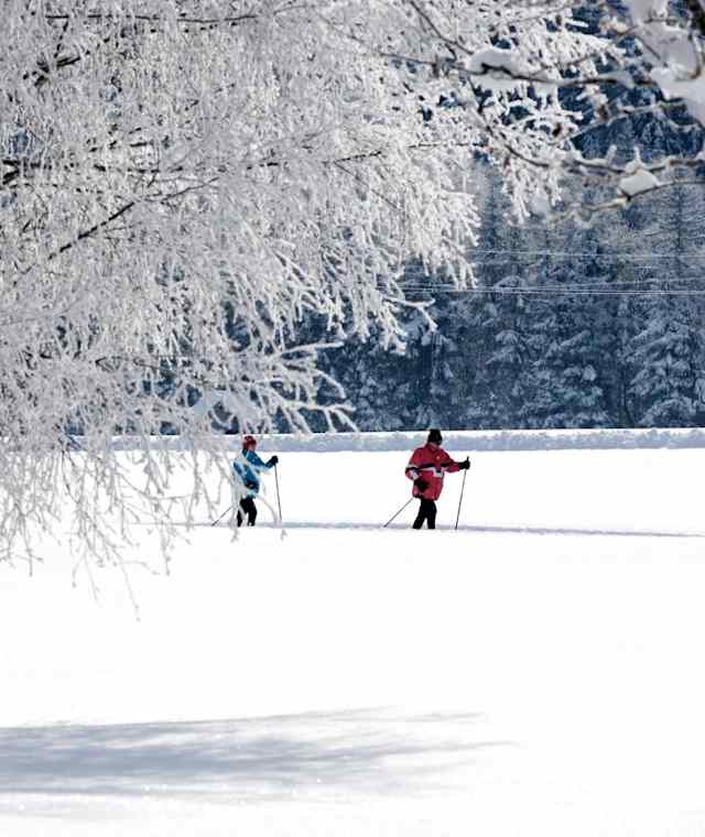Langlauf im Lechtal