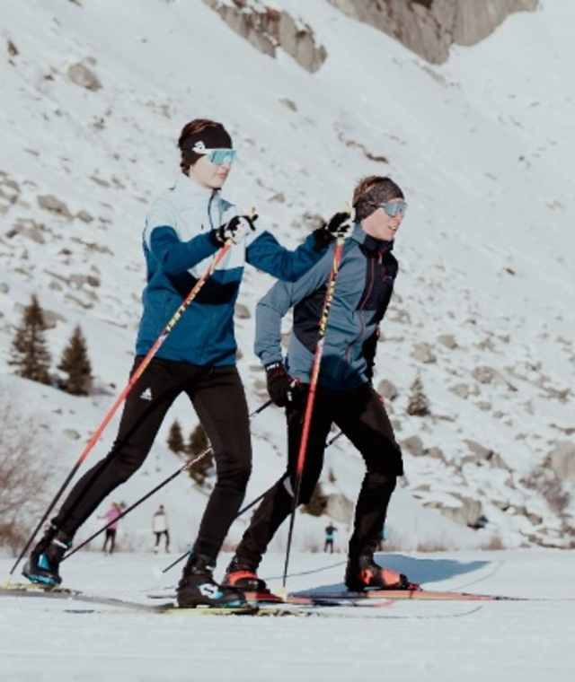 Auf der Langlaufrunde Andermatt 2