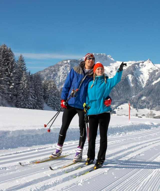 Langlaufen in der Naturparkregion Tiroler Lechtal