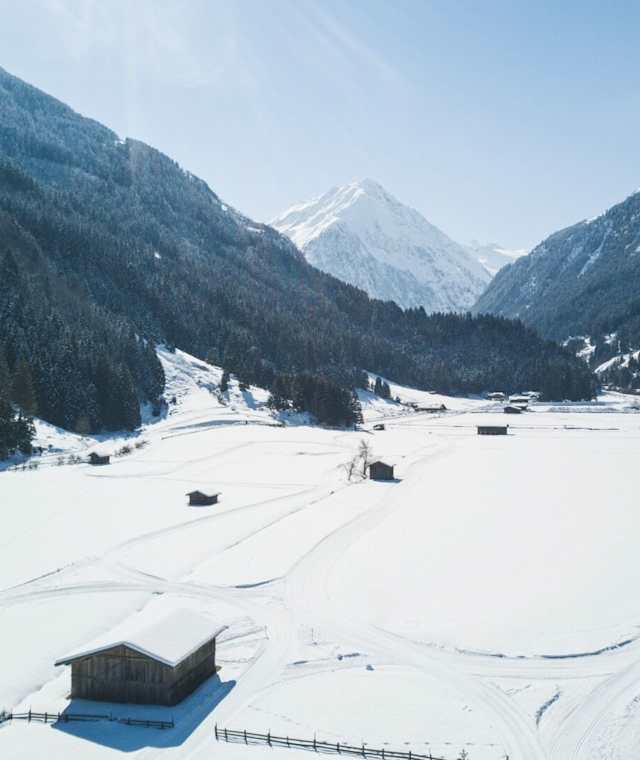 Die Schleife Falbeson im Stubaital