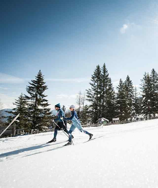 Langlaufen auf der Schickeralm