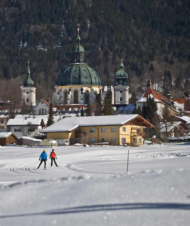 Langlaufen Ettaler Runde