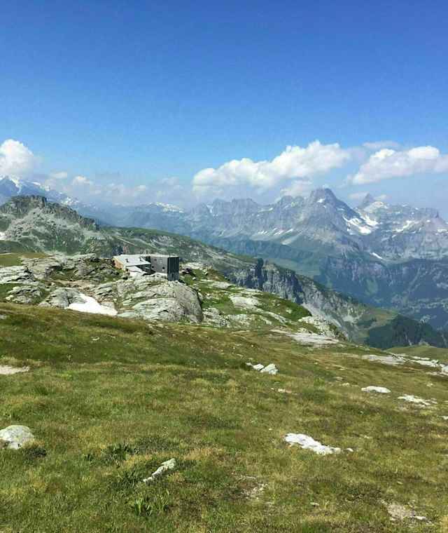 Die Leglerhütte dient als willkommene Einkehrmöglichkeit.