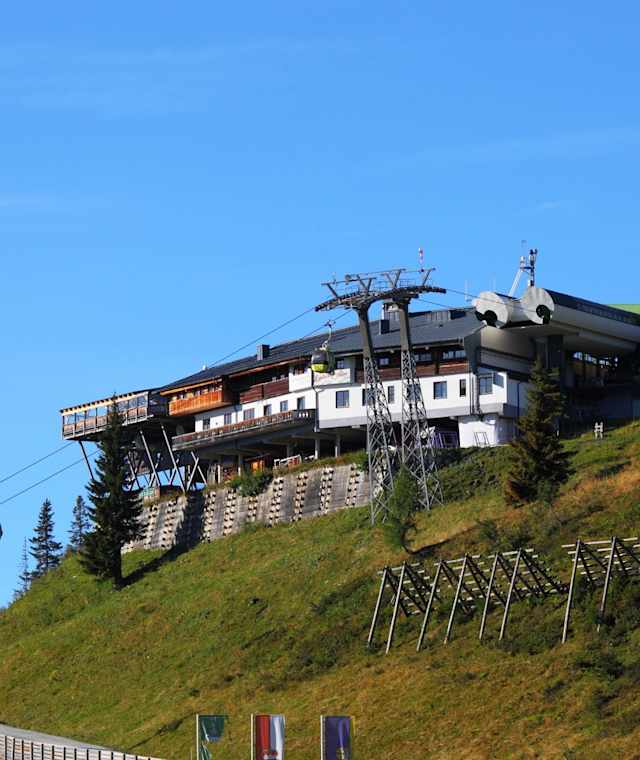 Laireiteralm direkt an der Bergstation Panoramabahn