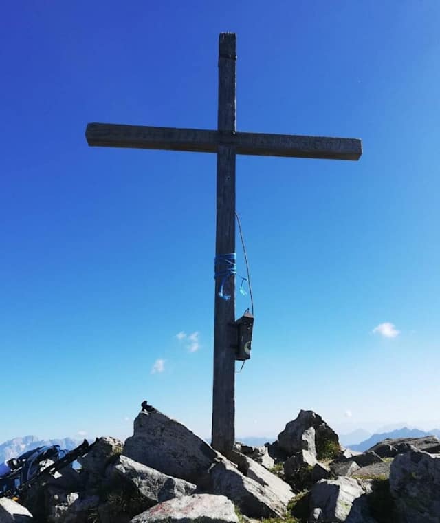 Gipfelkreuz auf der Lungauer Kalkspitze