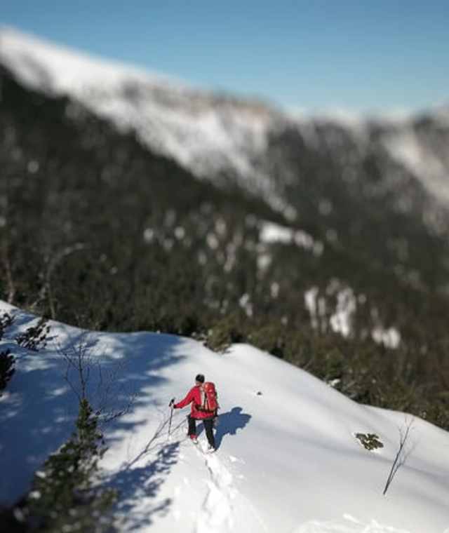 Unterwegs mit Schneeschuhen bei Garmisch-Partenkirchen