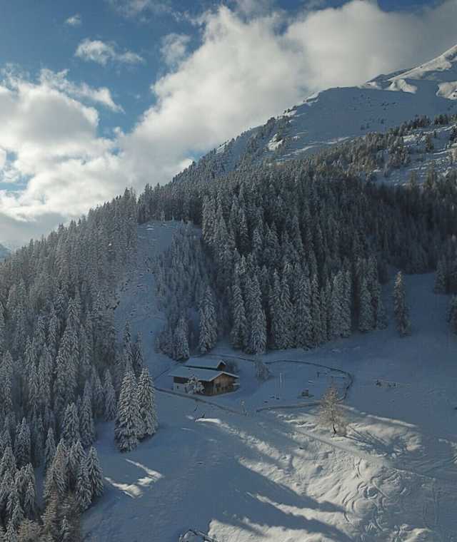 Die Milderaunalm im Stubaital