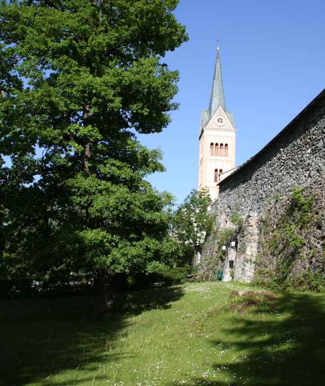 Die Stadtmauer von Radstadt
