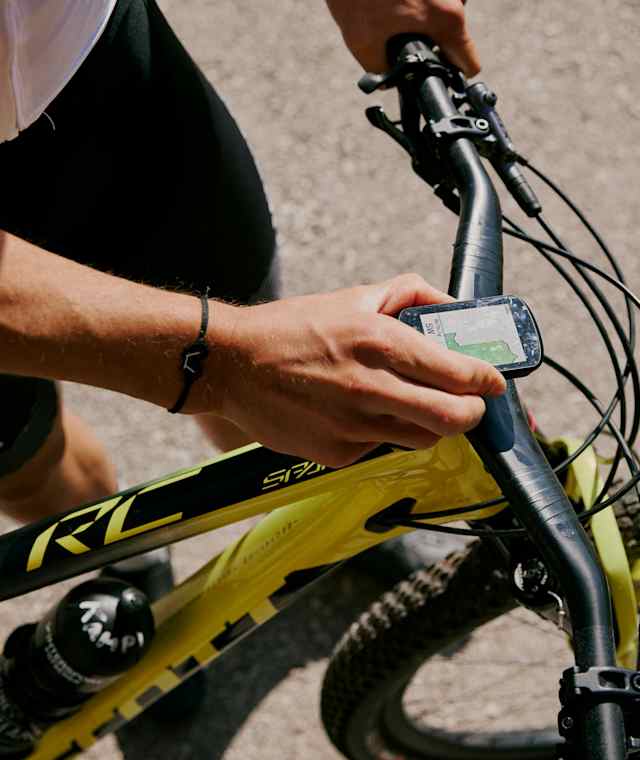 Einstellung des Fahrradcomputers