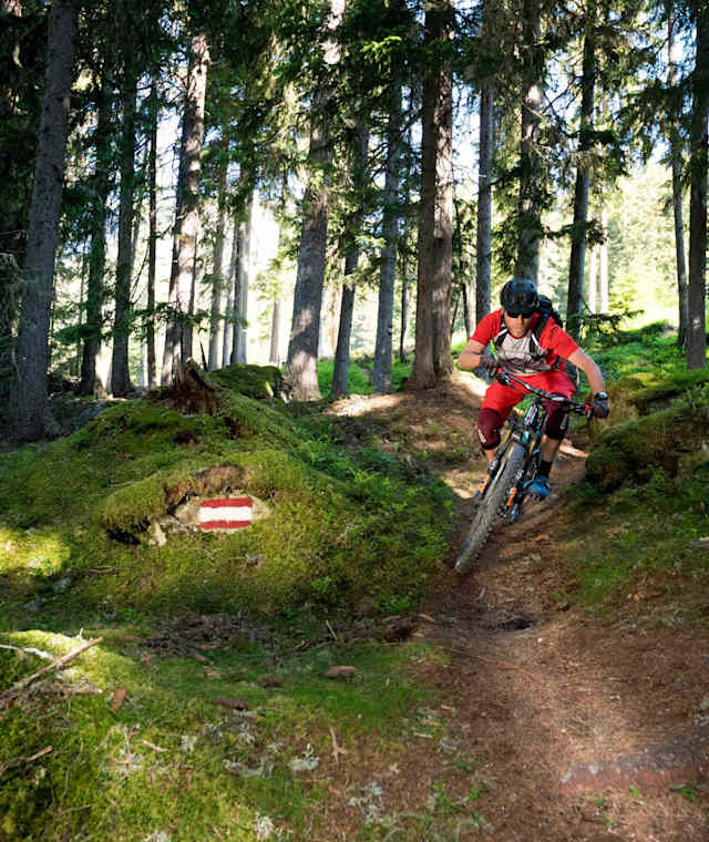 Am Dias Trail oberhalb von Kappl im Paznaun.