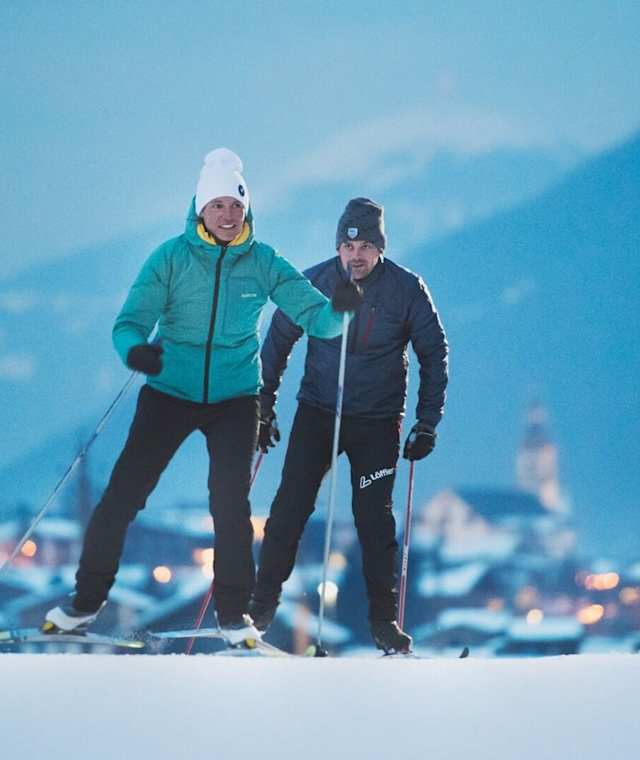 Die Nachtloipe Milders im Stubaital
