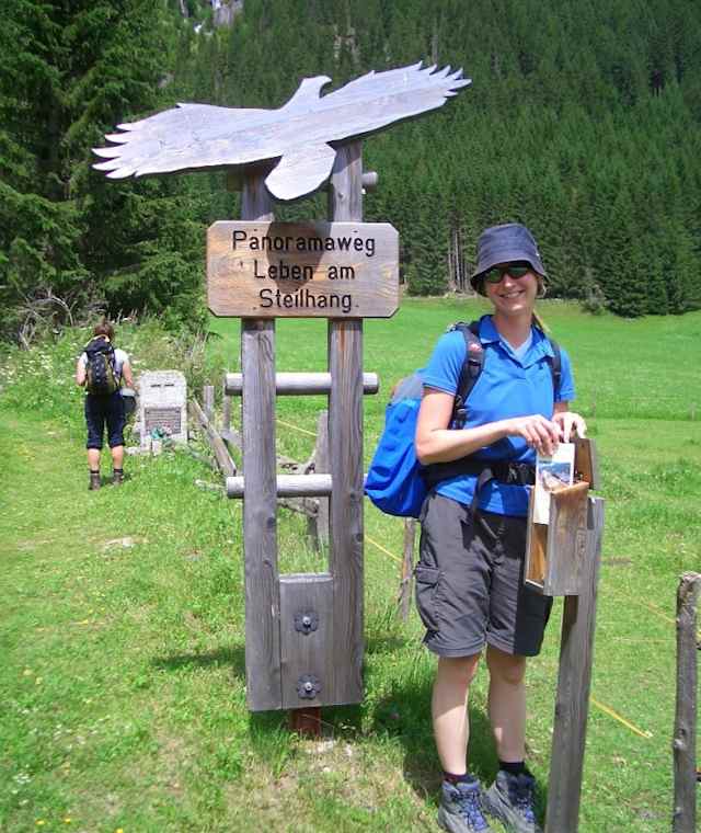 Auf dem Natur- und Kulturlehrweg „Leben am Steilhang“