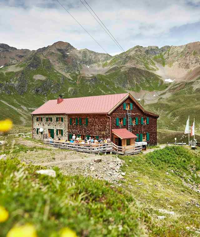 Die Niederelbehütte im Paznaun