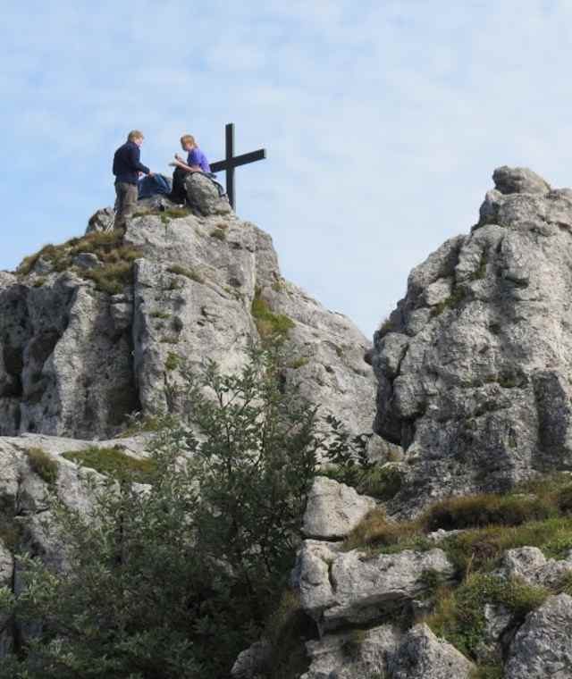 Der Gipfel des Nocksteins