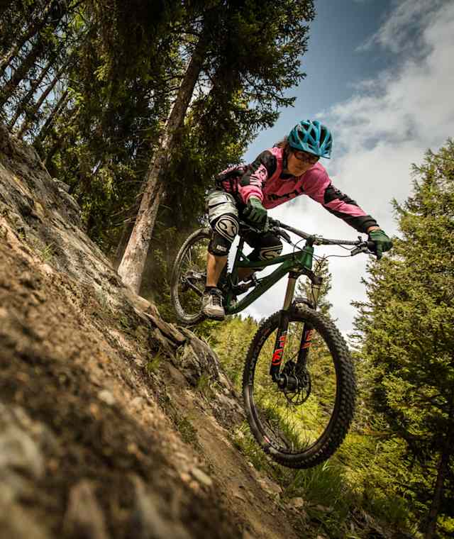 BikerIn am Gerry Trail