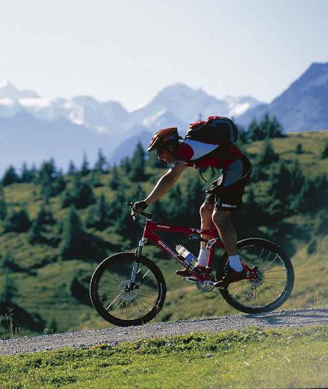 Mountainbike Tour über den Pass Thurn