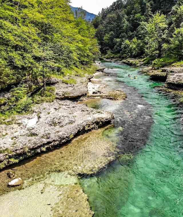 Die Salza bei Erzhalden